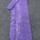 Thumbnail: Lavender color half silk jamdani saree with blouse piece