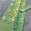 Thumbnail: Greenish Grey color half silk jamdani saree with blouse piece