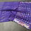 Thumbnail: Blue Color Combination Jamdani Saree With Blouse Piece