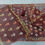 Thumbnail: Meron color Half Silk Jamdani Saree With Blouse Piece