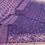 Thumbnail: Dark Lavender Color Cotton Jamdani Saree