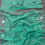 Thumbnail: Grey Teal রঙের হাফ সিল্ক জামদানি শাড়ি | ব্লাউজ পিস সহ