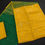 Thumbnail: Yellow color and Green Color Combination Jamdani Saree With Blouse Piece