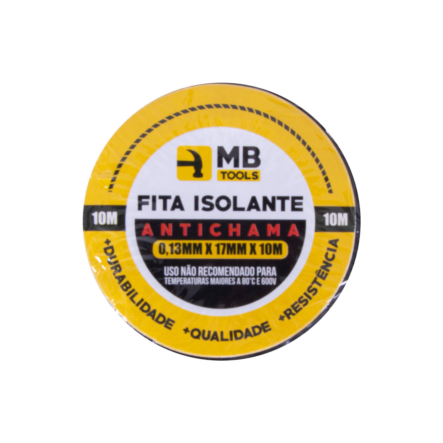 Fita isolante preta 10m