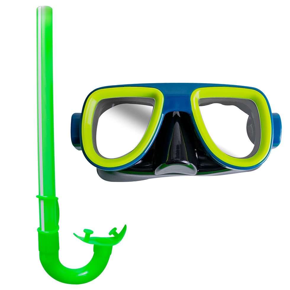 Miniatura: Máscara com snorkel