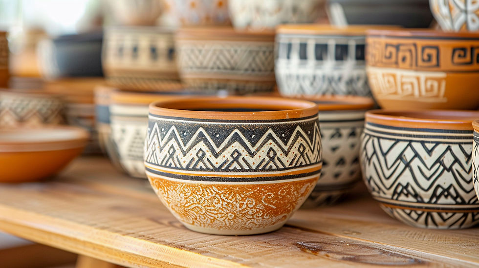 Arte local de cerâmica para personalização de ambientes: Identidade, design e exclusividade no décor