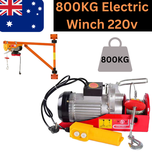 Simply Shelving 800KG Electric Winch 220v Portable & Boltable Noble