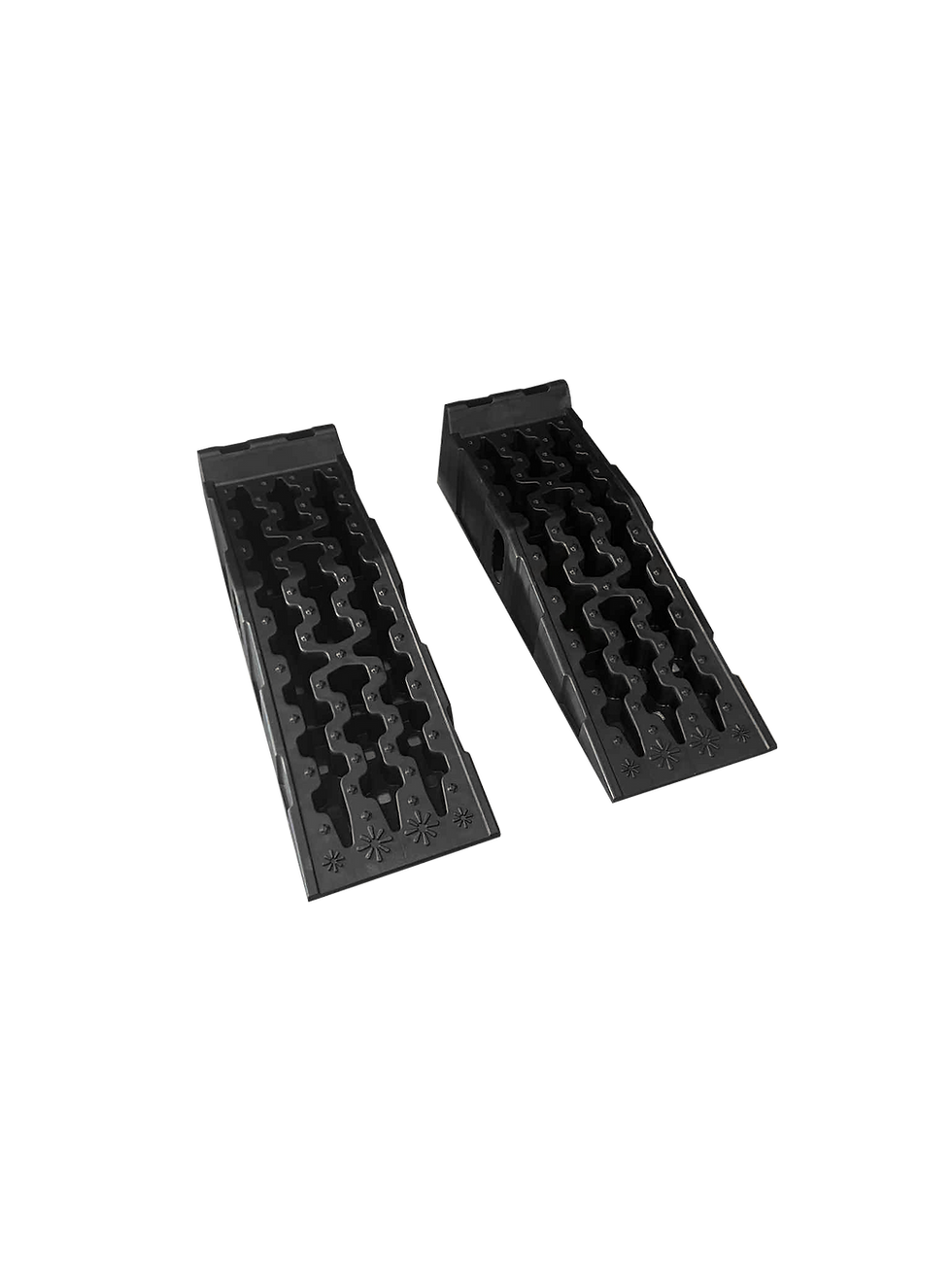 Thumbnail: 5T 2pc Heavy Duty Car Ramps Non Slip Large Style Left