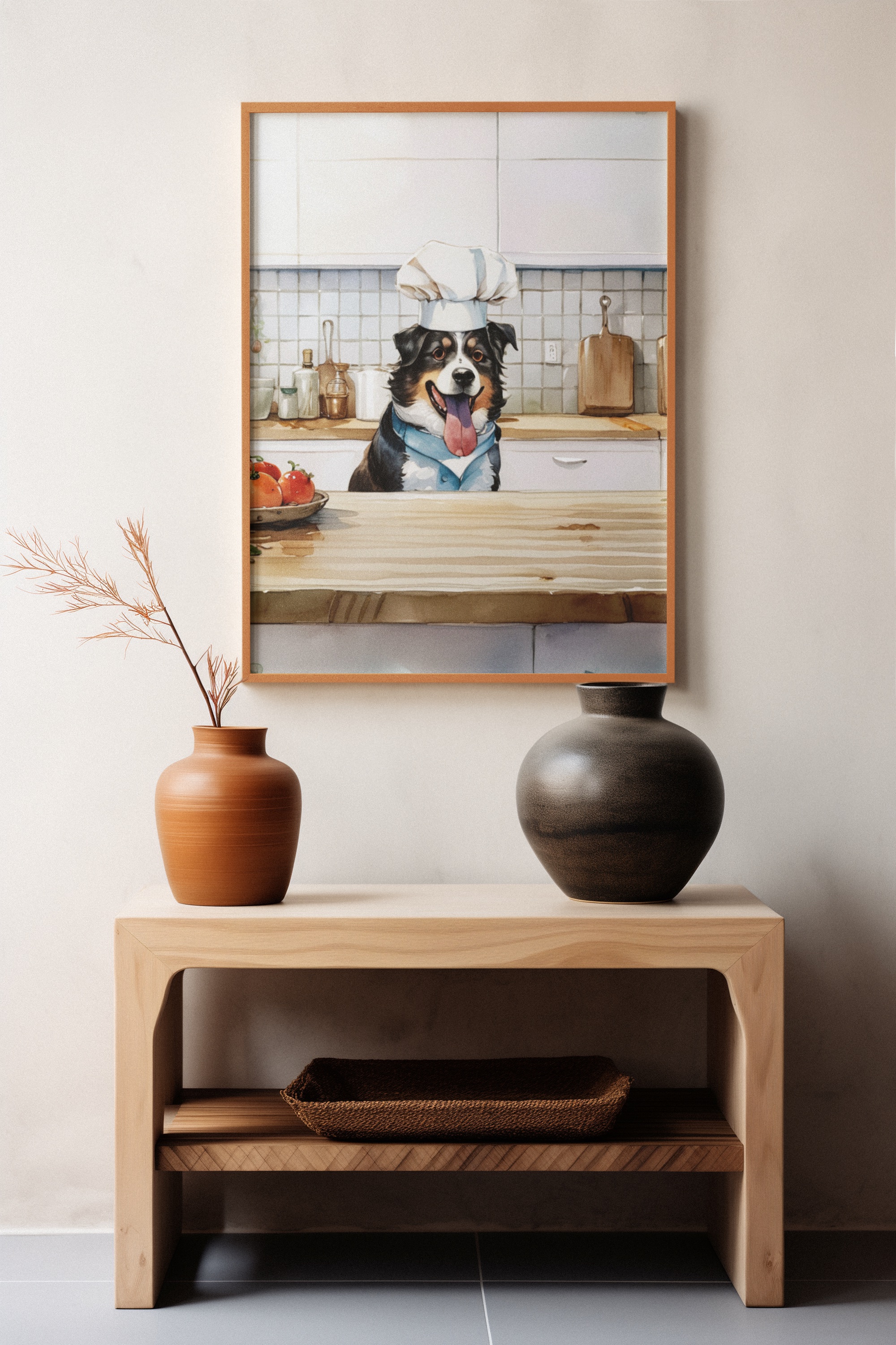 Customised Pet Portrait Pawts and Pans