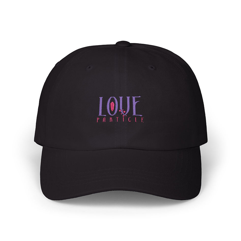 Thumbnail: Love Particle - Multicolor Text - Classic Dad Cap