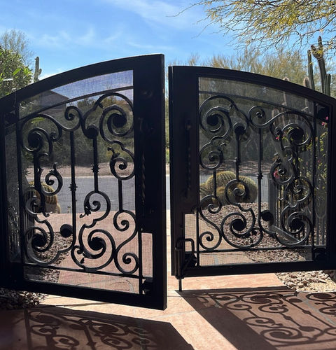 Beautiful Front Iron Gate