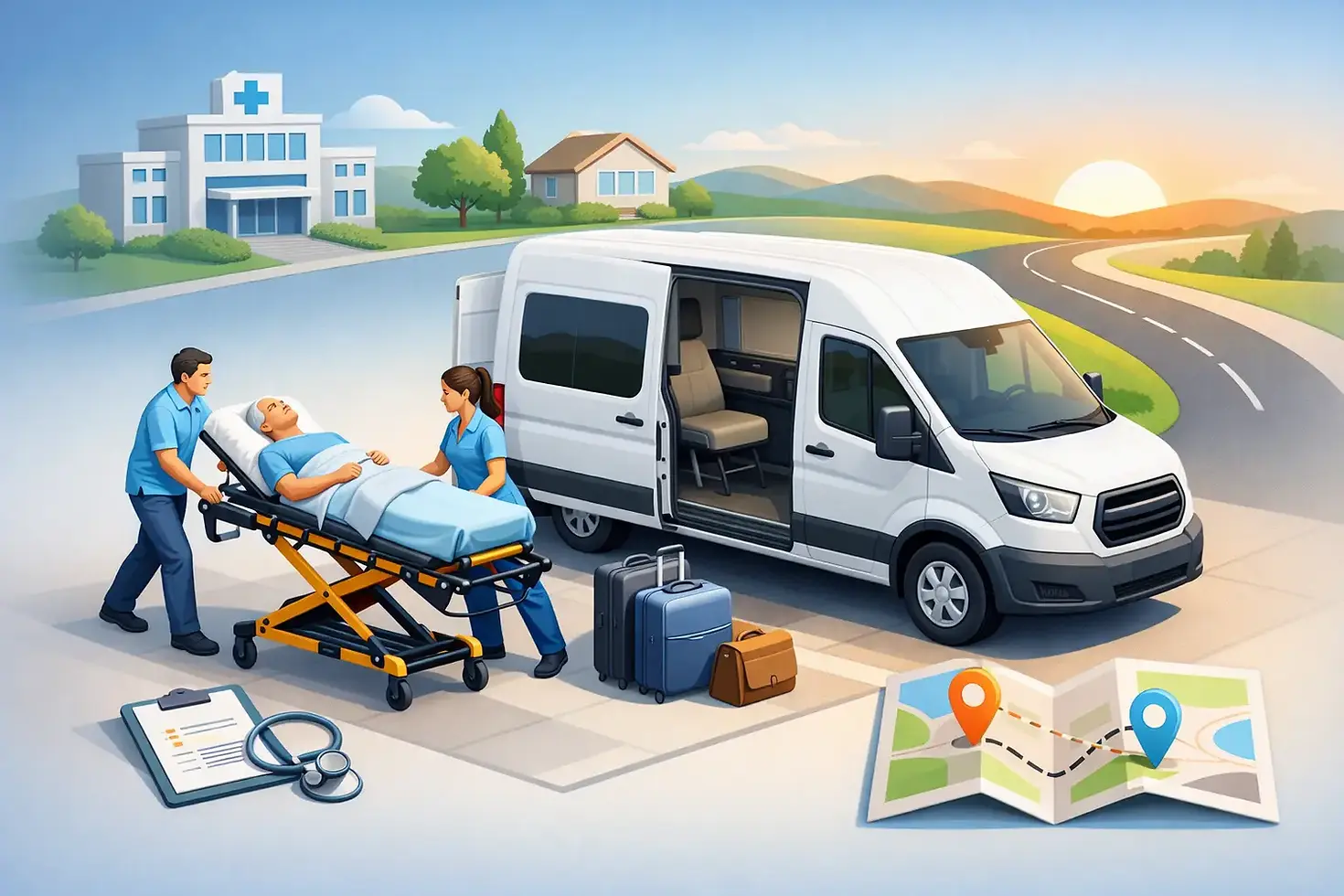 When Is Private Medical Transport Needed?