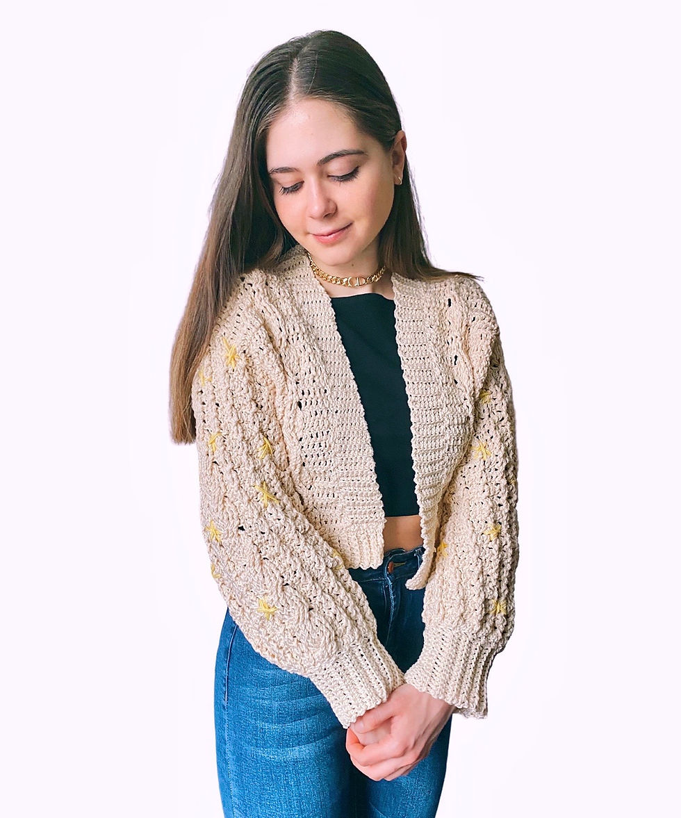 Thumbnail: Malmo Sweater Crochet Pattern