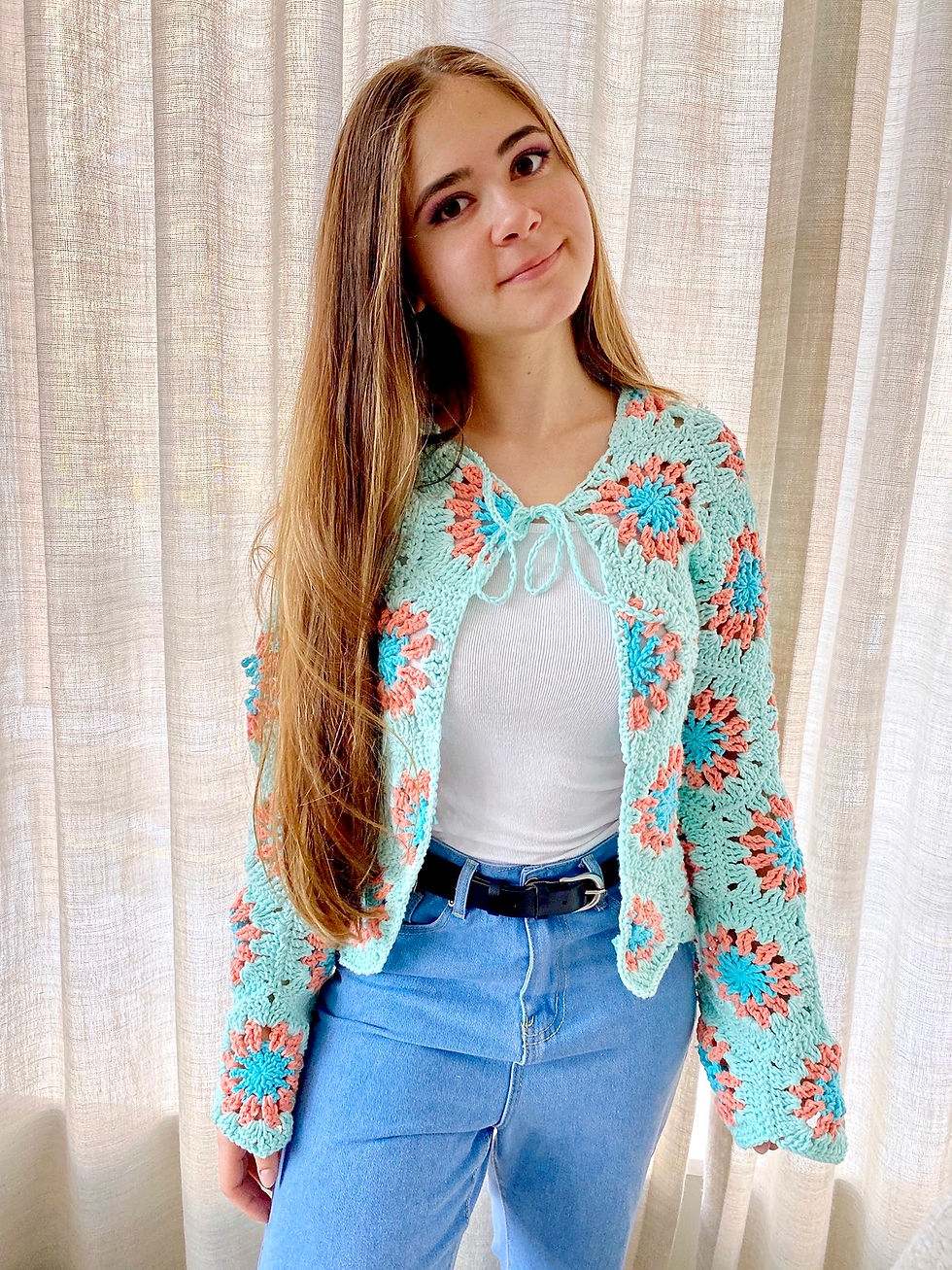 Thumbnail: Seaside Cardigan Crochet Pattern