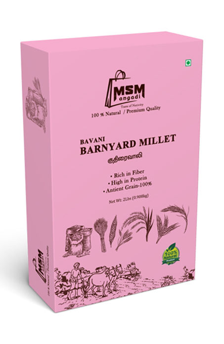 Bavani Barnyard Millet /குதிரைவாலி - 2lbs