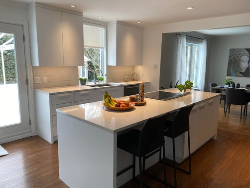 cuisine après rénovation