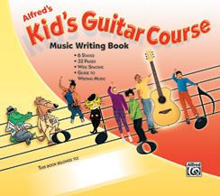 Alfred's Kid's Guitar Course Music Writing Book