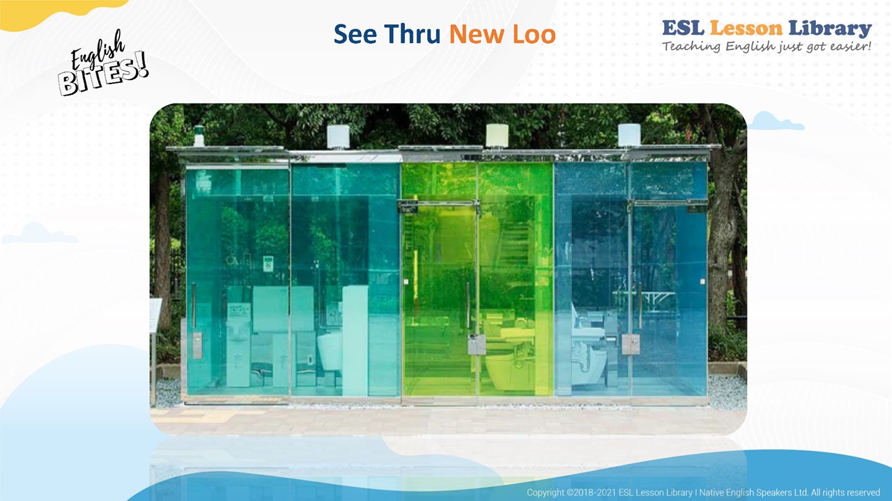 LET'S TALK - SEE THRU LOO