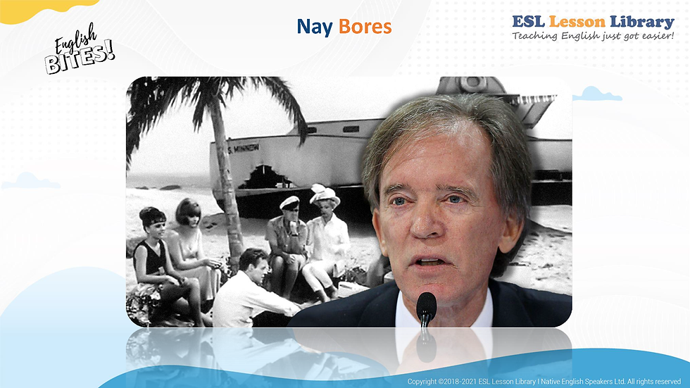 LET'S TALK - NAY BORES