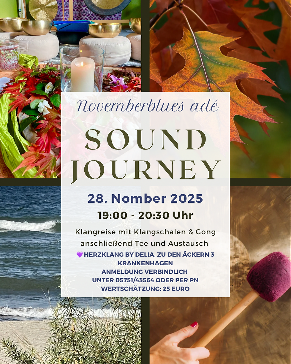 Soundjourney - Novemberblues adé