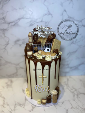 Kinder Drip Cake