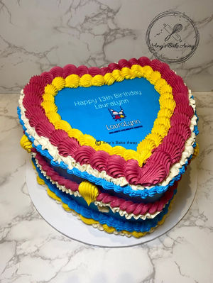 LauraLynn 13th Birthday Cake