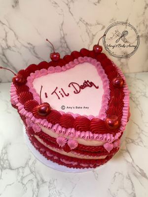 'Til Death Wedding Cake