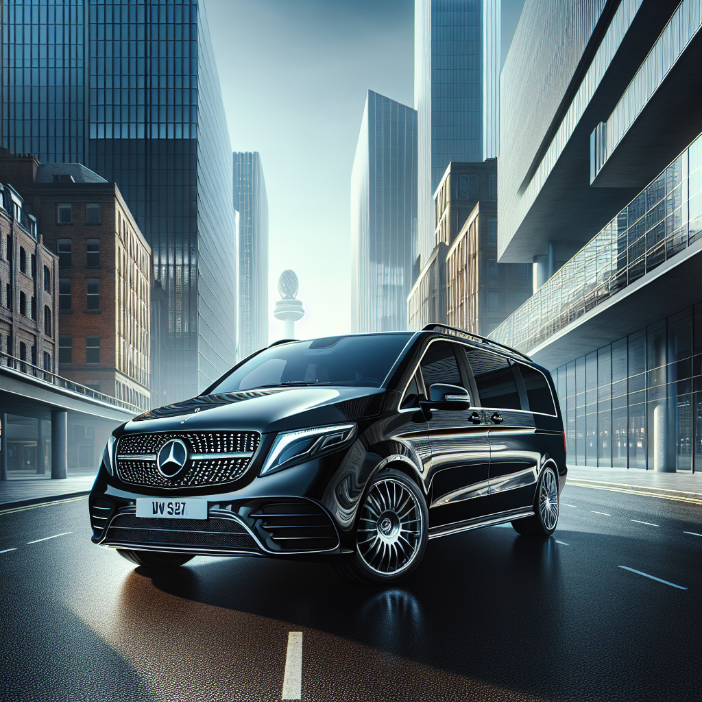 Luxury Mercedes V-Class Interior
