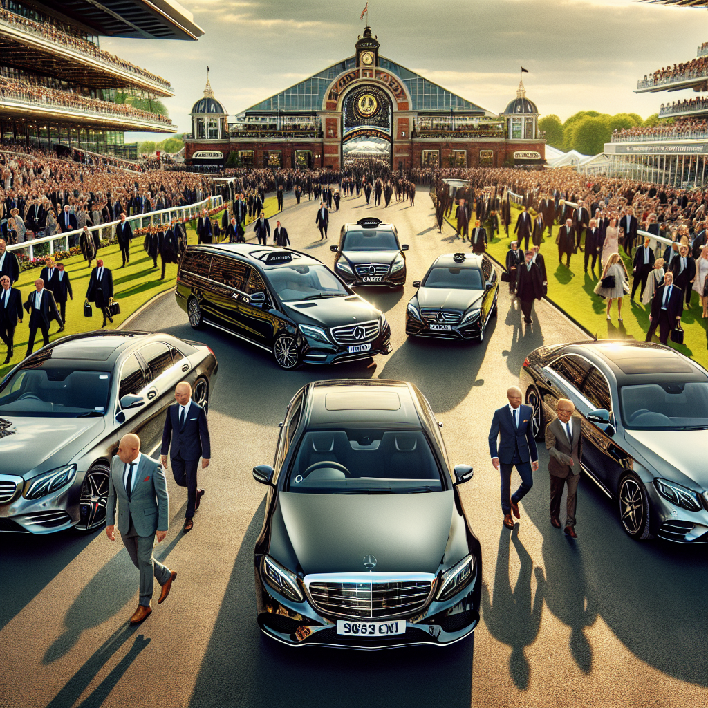 Arriving at Aintree