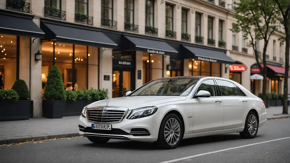 Chauffeur Service Vehicle