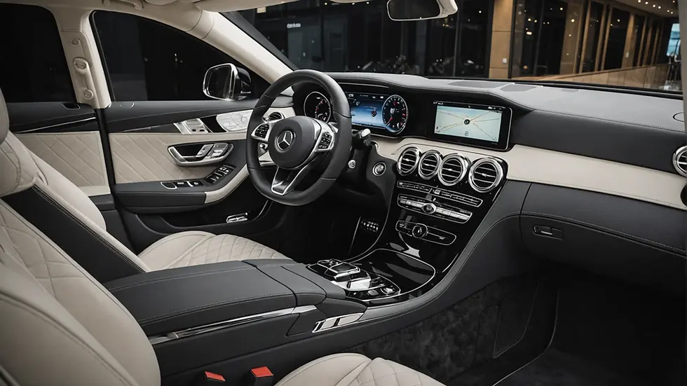 Luxury Vehicle Interior