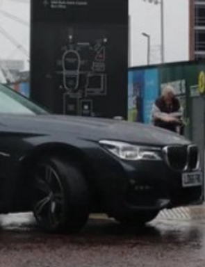 BMW 740LD in liverpool city centre