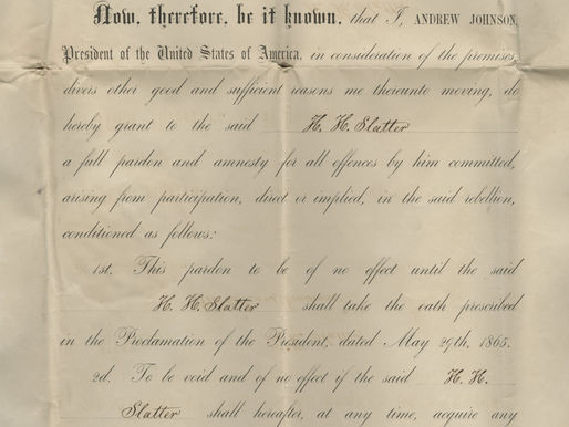Hope H. Slatter’s Presidential Pardon and the Erasure of Black Lives