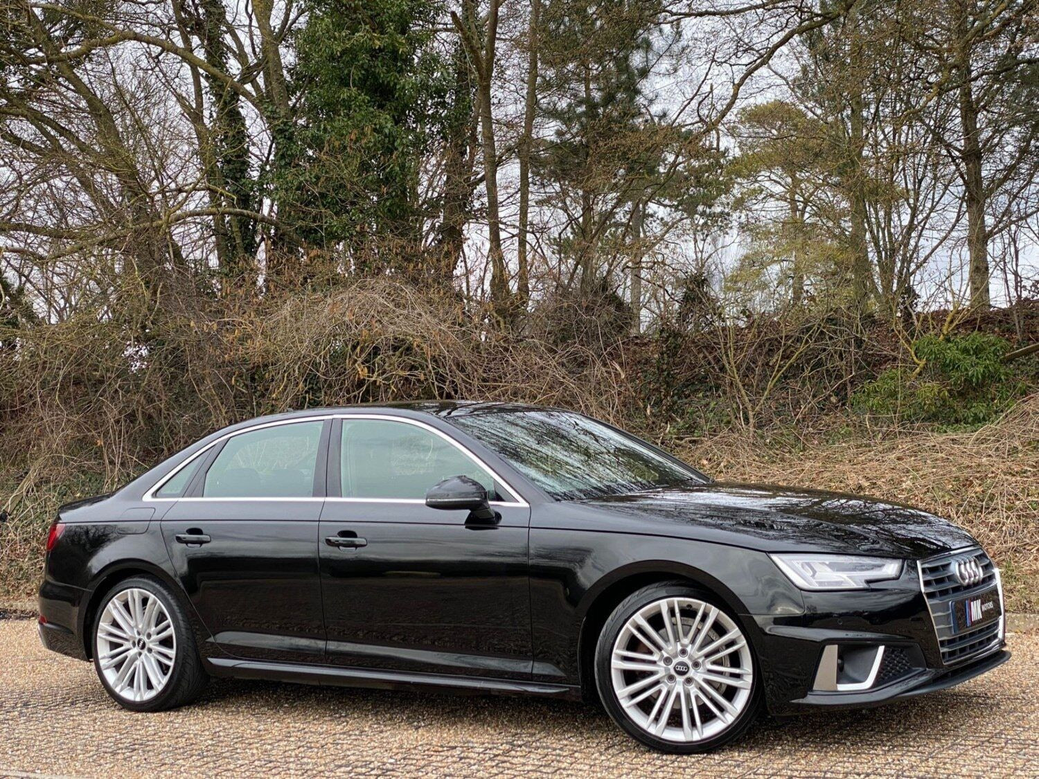 2019 Audi A4 35 TDI S Line 4dr S Tronic Automatic BLACK SALOON Diesel