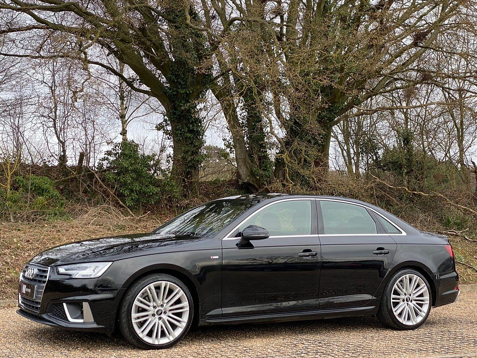 Thumbnail: 2019 Audi A4 35 TDI S Line 4dr S Tronic Automatic BLACK SALOON Diesel