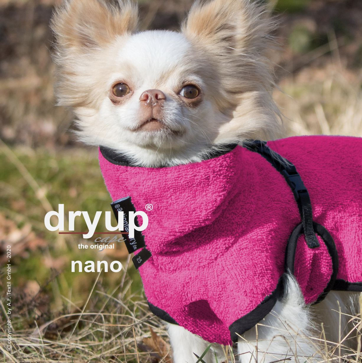 Hundebademantel - Dryup® cape Nano