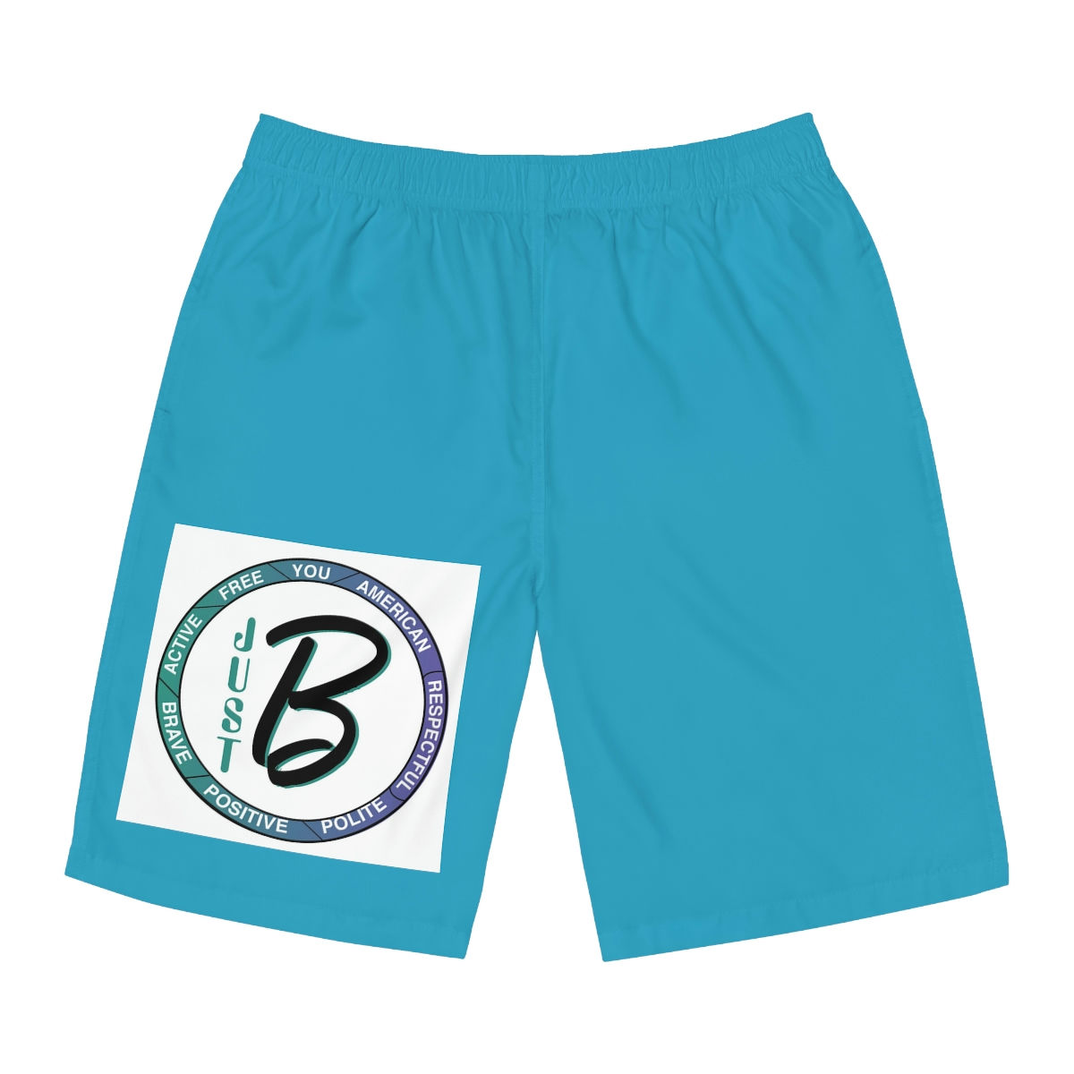  JUST "B' Men's Board Shorts (AOP)