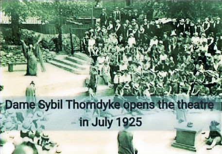 Dame Sybil opens the theatre in 1925