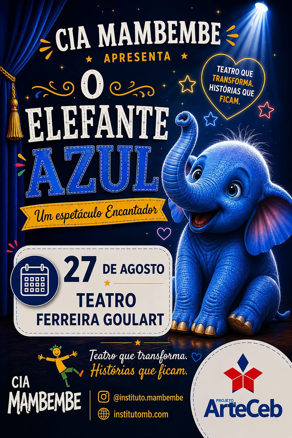 ESPETÁCULO O ELEFANTE AZUL