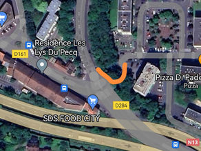 Traversée de la RN13 à l'Ermitage : bientôt possible !