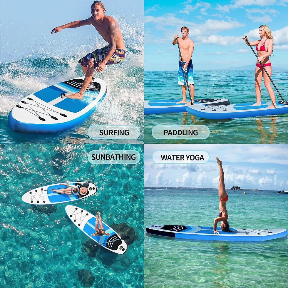 Thumbnail: სეფინგის დაფა / ST-320K / Inflatable Stand Up Paddle Board SUP w/ Bag & Accessor