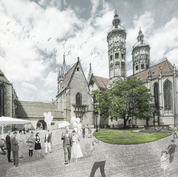 Umfeld Neugestaltung für das UNESCO-Weltkulturerbe Naumburger Dom
