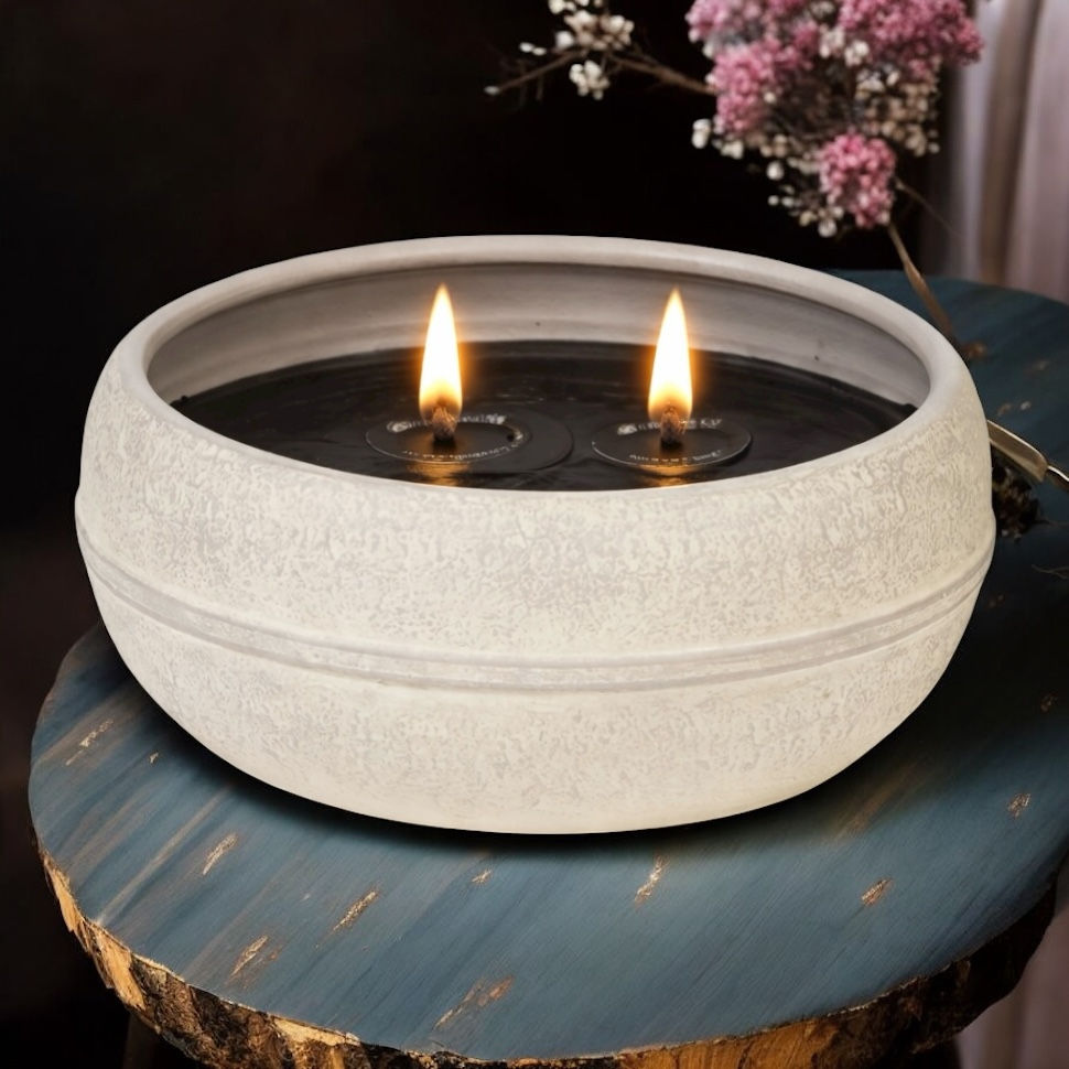Thumbnail: Outdoor  Terra Cotta BOWL GREY 