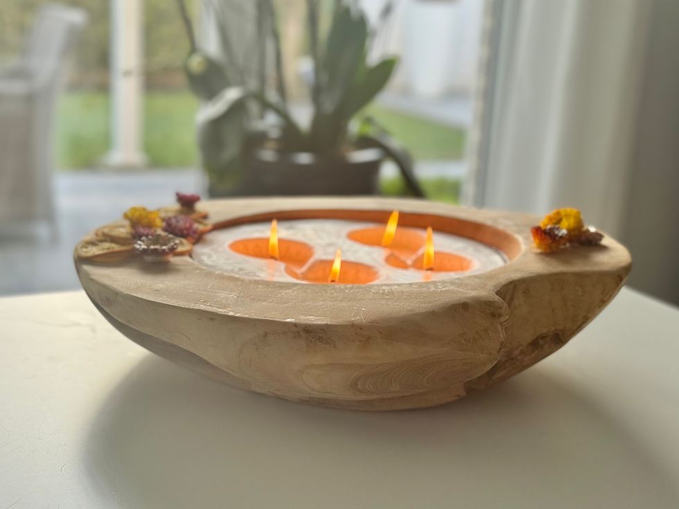 Thumbnail: WOOD TEAK Candles