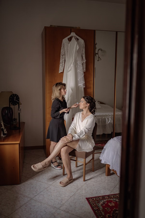sposa preparativi trucco giorno nozze