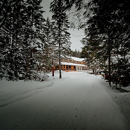 Centre eden en hiver