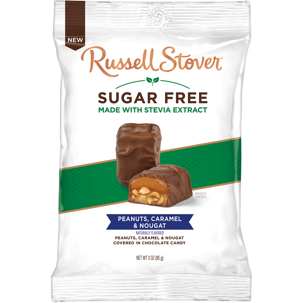 無糖花生焦糖鳥結朱古力 85g