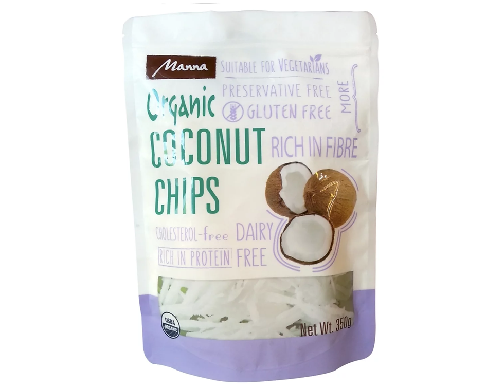 Manna 有機椰子原味片350g