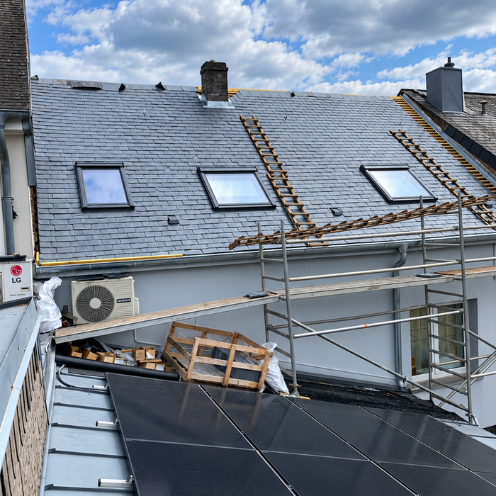 Rénovation de toiture en ardoise