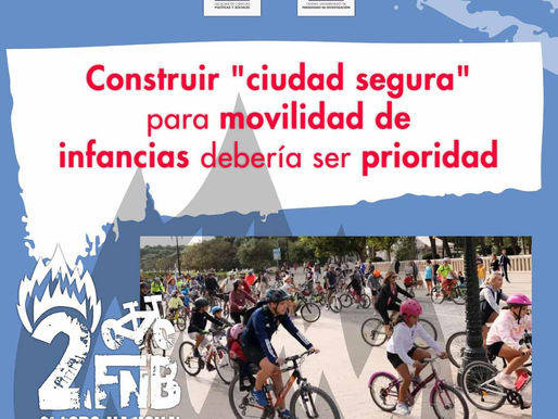 Construir "ciudad segura" para movilidad de infancias debería ser prioridad, destacan en Foro Nacional